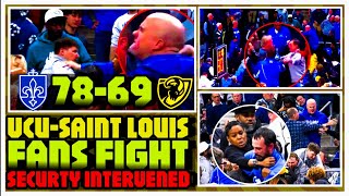 VCU-Saint Louis delay Crowd got physical| Saint Louis vs Virginia| Atlantic Conference| NCAA BK