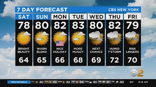 New York Weather: CBS2's 9/5 Saturday Morning Update