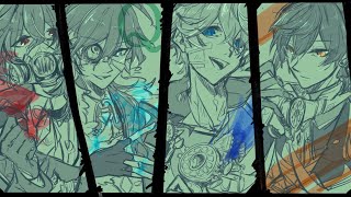 【人力原神】Q【ディルック・ガイア・鍾離・タルタリヤ】