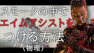 [1分でわかる]　スモークの中でエイムアシストをつける方法(物理)