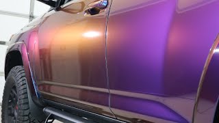 2024 4-Runner Color Change Vinyl wrap install. From 🥱 to 😍
