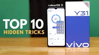 VIVO Y31 Top 10 hidden features Trick \u0026 Tips  Hindi⚡ ⚡ ⚡