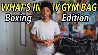 What's In My Gym Bag For Boxing | 2022