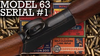 Winchester Model 63, Serial Number 1