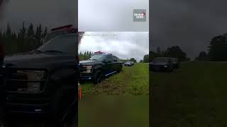 Shocking video shows car going airborne in wild Georgia crash