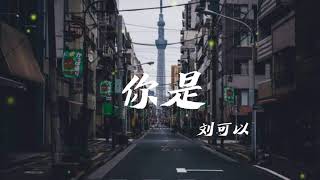 刘可以 - 你是 【你是留存心底的关于 是每一滴眼泪的证据 是我触不可及 遗憾的距离】动态歌词 Lyrics