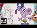 How To Draw Bloofy | Inside Out 2 (for BEGINNERS 🐣)