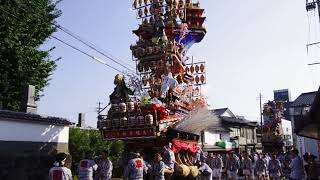 2023.7.16 日田祇園集団顔見世　三隈町の山鉾