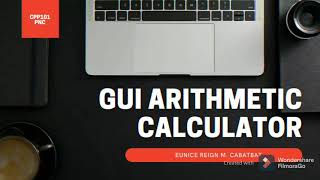 GUI ARITHMETIC CALCULATOR