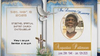 Augustus Patterson Funeral