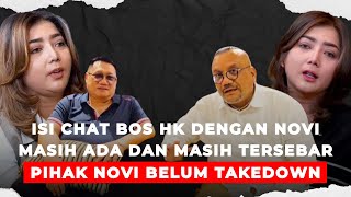 EKSKLUSIF! DR.TOGAR SITUMORANG DAN BOS HK PERINGATKAN NOVI PERIHAL ISI CHAT DAN AKAN LAKUKAN HAL INI