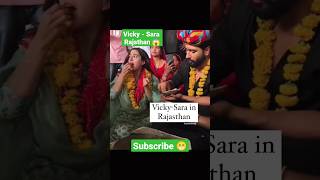 Vicky Kaushal and Sara Ali Khan In Rajsthan 🔥 #shorts #viralshorts #youtubeshorts #vickykaushal
