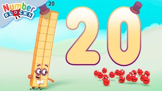 1 heure pour compter jusqu'à 20 - Épisodes complets | Apprendre à Compter | ​Numberblocks français