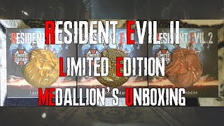 Resident Evil 2 (Remake) Limited Edition Medallion's Unboxing