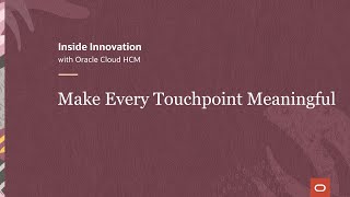 Make every touchpoint meaningful