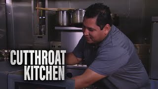 Testing the Sabotages: Tostada Shell | Cutthroat Kitchen | Food Network