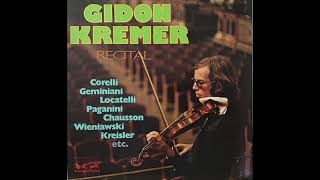 Gidon Kremer plays Rondino by Beethoven (arr. Kreisler)