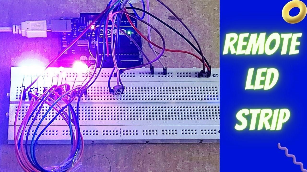 LED Strip Using Infrared (IR) Remote - YouTube