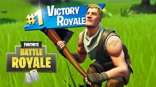 VICTORY ROYALE IN FORTNITE!