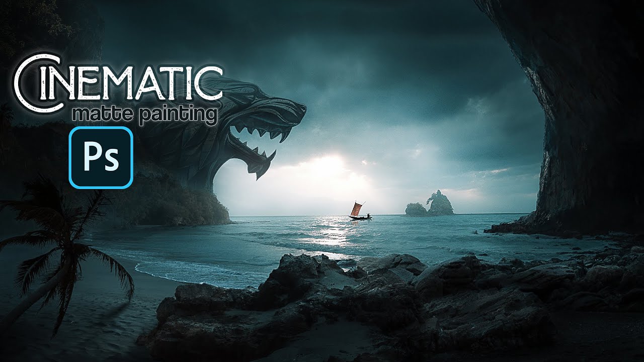 Cinematic Matte Painting !! Composition !! Adobe Photoshop Tutorial ...