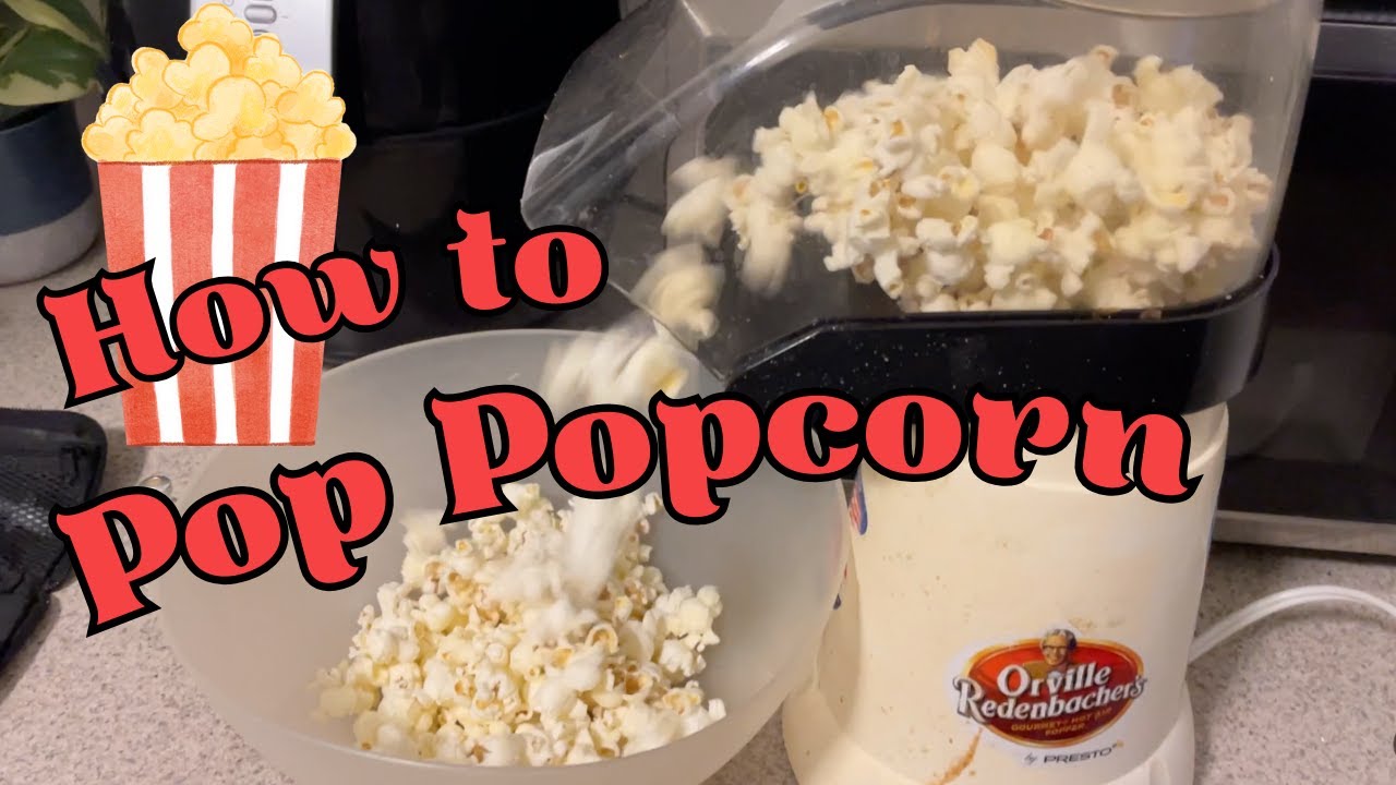 How To Pop Popcorn - YouTube