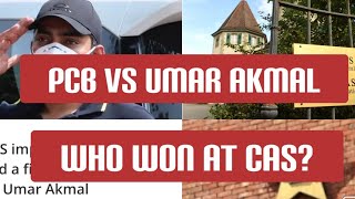 Umar Akmal wins at CAS?