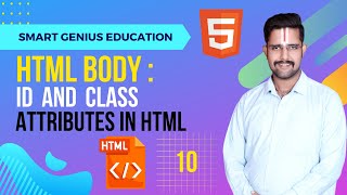 HTML Tutorial: Id & Class in HTML | Web Development Tutorials #10