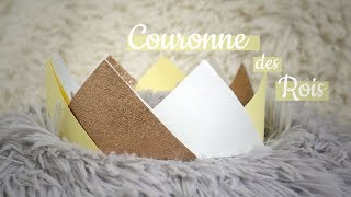 activité manuelle couronne FACILE - galette des rois -diy