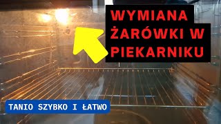 Wymiana Żarówki w Piekarniku. Jak wymienić oświetlenie w piekarniku? #Majster Amator odc.85