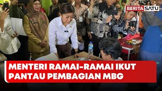 Ramai-Ramai Para Menteri Pantau Program Makan Bergizi Gratis | Beritasatu