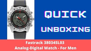 Quick Unboxing Fastrack 38034SL03 Analog-Digital Watch - For Men on Digital Tapri #shorts #ytshorts