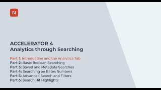 Ediscovery Tutorials – Search & Analytics (Part 1)