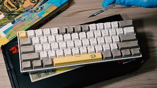 REDRAGON K606 Lakshmi MECHANICAL GAMING KEYBOARD UNBOXING - ASMR | SOUND TEST (DOES IT THOCK?)