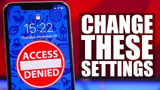 iPhone Security Settings You Should Change NOW !