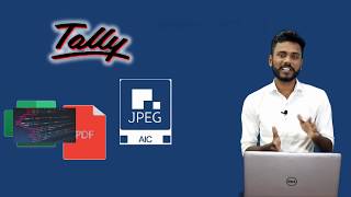 Data EXPORTS in Tally.ERP9 to Excel, PDF, JPEG I Vedanta Educational Academy