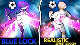 Recreating BLUE LOCK GOALS In Realistic Street Soccer! (Roblox) | PART 1