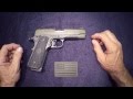 Sig Sauer traditional 1911 takedown & assembly