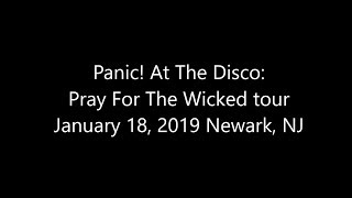 Panic! at the Disco: Pray for the Wicked Tour 2019 (Newark, NJ)