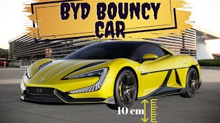 INSIDE OF THE CAR THAT JUMPS OBSTACLES: BYD