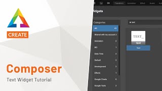 Singular's Composer - Text Widget Tutorial
