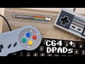 How to use D-Pad controllers on the C64