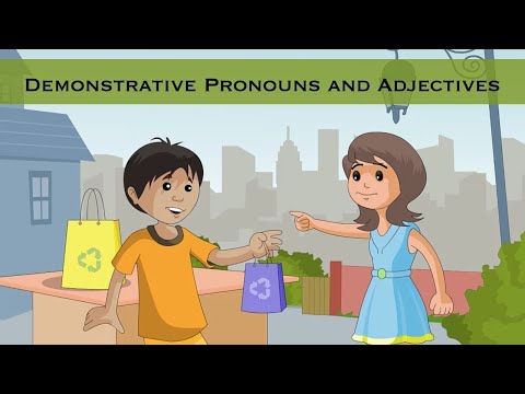 What is the difference between demonstrative determiners and demonstrative pronouns?