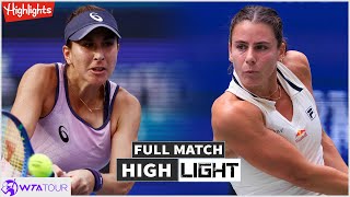 Belinda Bencic vs Emma Navarro Full Match Highlights - WTA Dubai 2025