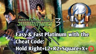 Syphon Filter 3 - Easy and Fast Platinum with Cheat Code PS5 & PS4