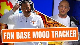 Texas Football Mood Tracker | Post-Spring Update (Late Kick Cut)