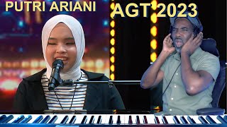 Putri Ariani receives the GOLDEN BUZZER from Simon Cowell | Auditions | AGT 2023 (Reaction)