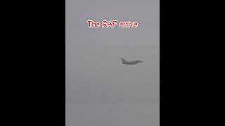 The RAF arriving at a Russian bomber