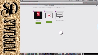 Dreaded Adobe Flash update screen in Cricut Design Space