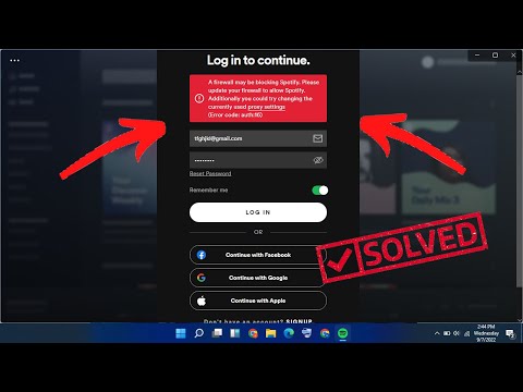 Fix A Firewall may be blocking Spotify