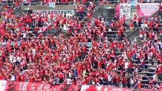 2013-05-03　ロアッソ熊本vs.水戸ホーリーホック　アップ前のHIKARI大合唱